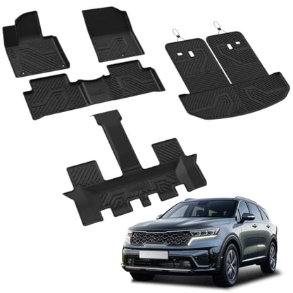 Floor Mats for Kia Sorento Gas 2026 2025 2024 2023 2022 2021