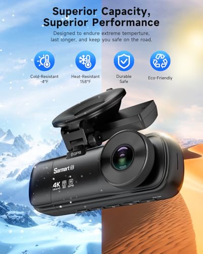 4K 3 Channel Dash Cam