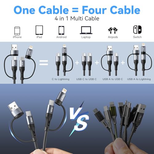 60W Coiled USB C Cable Fast Charging