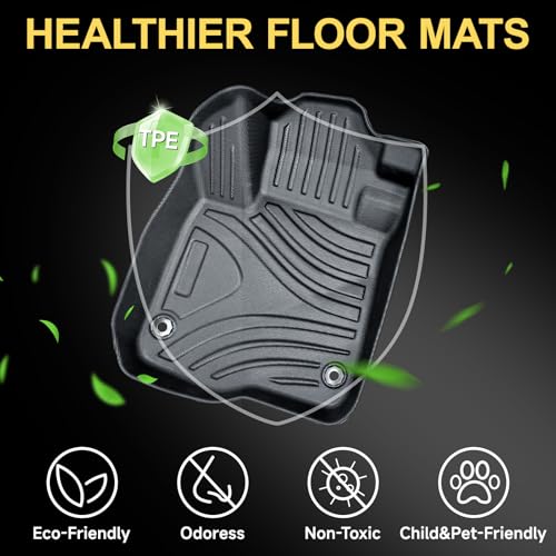 Full Set Floor Mats Custom Fit for 2023 2024 2025 Honda CR