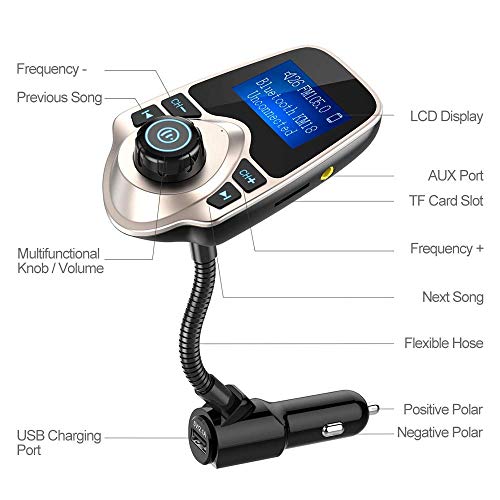 Bluetooth 5.4 Car Adapter