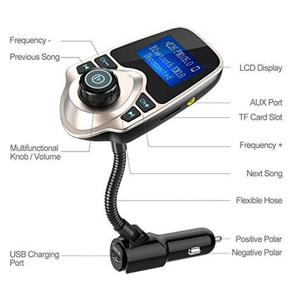 Bluetooth 5.4 Car Adapter