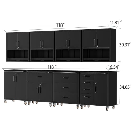 Garage Storage Cabinet System