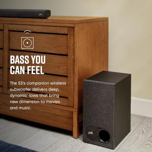 Signa S3 Sound Bar & Wireless Subwoofer