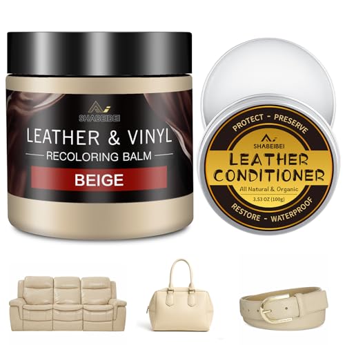 Leather Recoloring Balm with 100ml Mink Oil