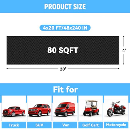 4x20 FT Garage Floor Mat