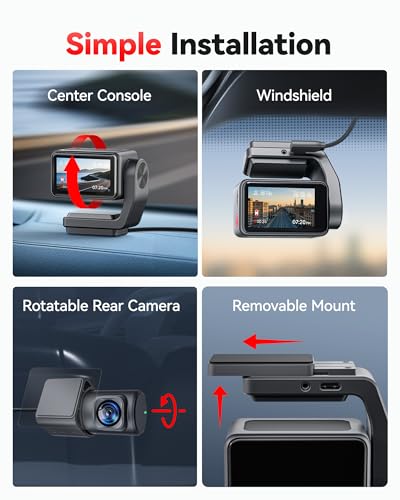 F4 Pro 4K STARVIS 2 Dash Cam