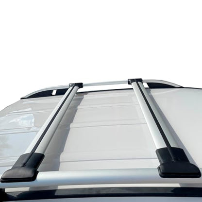 Roof Racks Cross Bars for Subaru Outback Wilderness 2021 2022 2023 Roof top Cargo Box Tent Bike Kano Basket Carrier Gray Aluminum