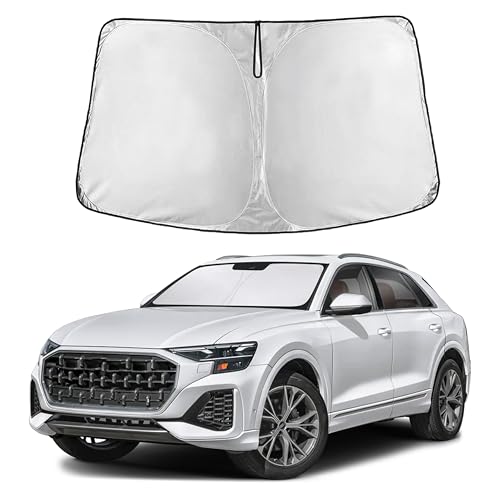 Windshield Sun Shade Compatible for Audi Q8 2019