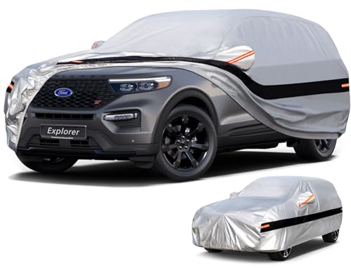 10 Layers SUV Car Cover Custom Fit for Ford Explorer