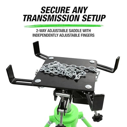 26842 1 Ton Transmission Jack with High Lift 37.5"