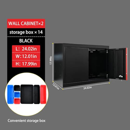 Pre Assembled Garage Storage Cabinet System (6 Count)