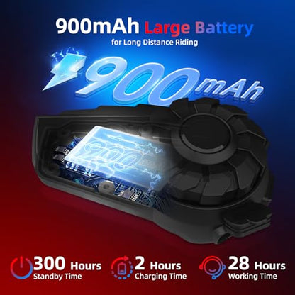 Motorcycle Intercom Headset