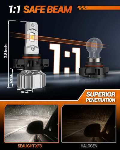 5202 LED Fog Light Bulbs or DRL (2 Count)