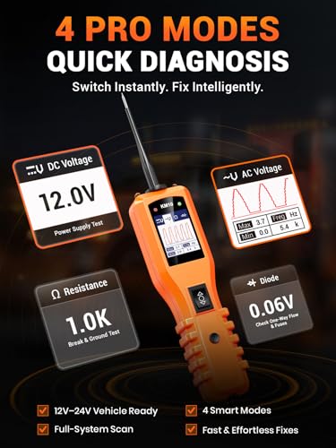 KM10 Power Circuit Probe Tester with Live Waveform Display