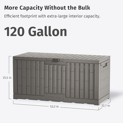 120 Gallon Outdoor Storage Box