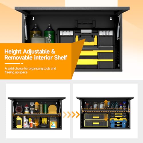 Metal Wall Cabinet with Up