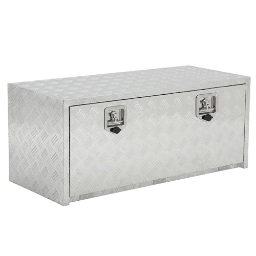 36 Inch Heavy Duty Aluminum Tool Underbody Box