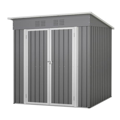 4'x6' Metal Shed Outdoor Storage Shed
