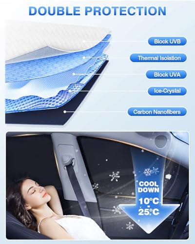 Windshield Sun Shade for 2022 (5 Count)