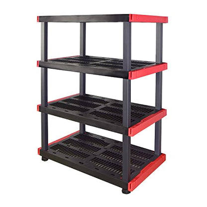 Craftsman 4 Tier Heavy Duty Plastic Storage Shelves