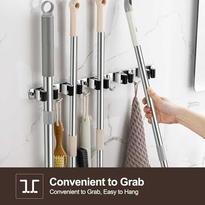 Broom Holder Wall Mount