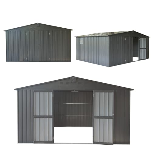 Domi Outdoor Storage Shed 11' x 12.5'