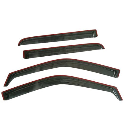 Rain Guards Compatible with Ford F150 Super Crew Cab 2015 (4 Count)