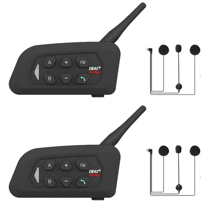 V4 Plus Motorcycle Bluetooth Headset