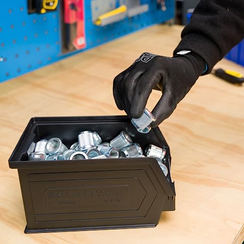 Plastic Storage Bins (12 Count)