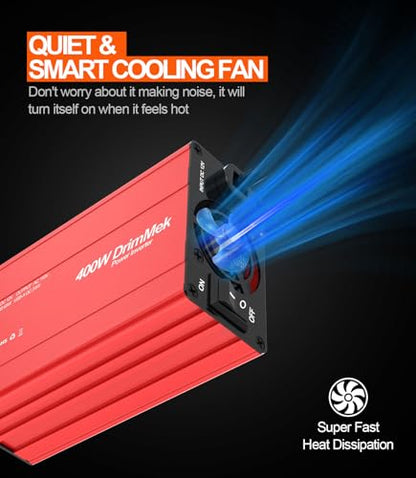 400W Car Power Inverter for Vehicles｜24W+65W USB C