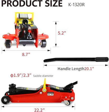 2 Ton Low Profile Floor Jack