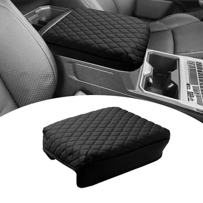 Custom for 2024 2025 Toyota Tacoma Center Console Cover Armrest Cover for Tacoma Accessories 2026 Armrest Cushion Pad Leather Middle Console Lids Cover Seat Box Protector Anti