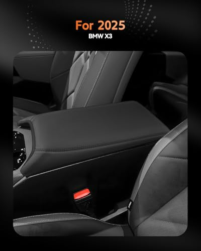 for 2025 2026 BMW X3 Center Console Cover Armrest Box Cover for X3