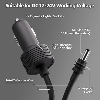 Starlink Mini Power Cable 10FT