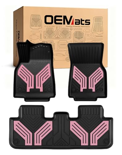 Premium Color TPE Floor Mats Custom Fit for Tesla Model Y Juniper 2025 2026