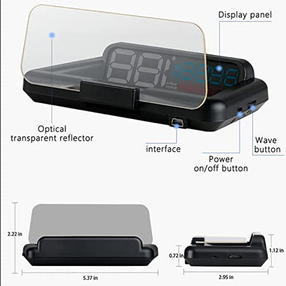 Universal Car HUD Head Up Display T900