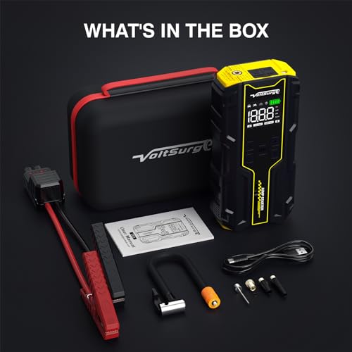 Car Jump Starter with Air Compressor