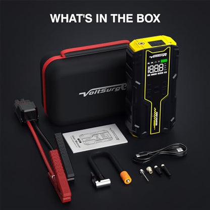 Car Jump Starter with Air Compressor