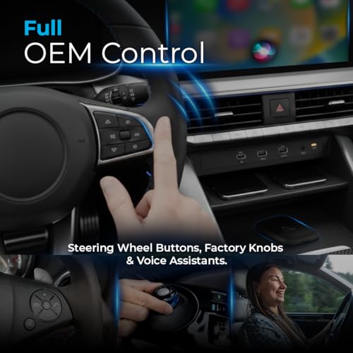 AI Box Lite Wireless CarPlay & Android Auto Adapter