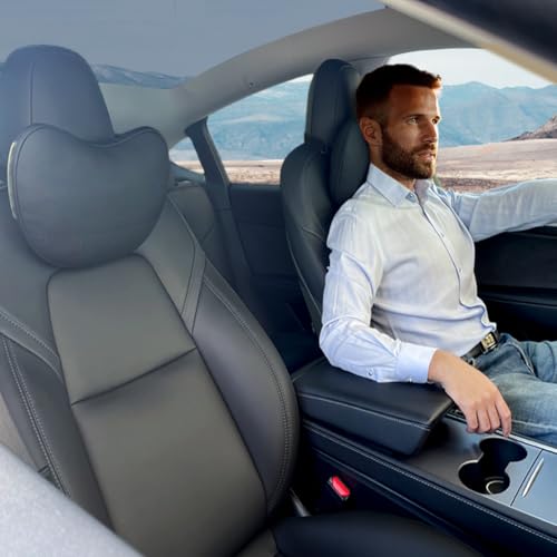 Tesla Neck Pillow Car Seat Headrest (2 Count)