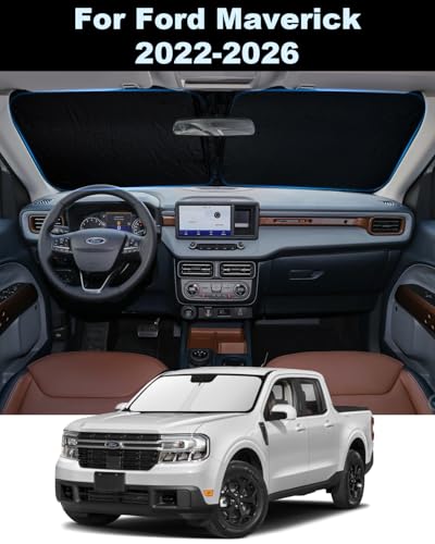 Foldable Front Windshield Sun Shade fit for Ford Maverick 2022