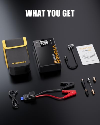 X1 Jump Starter with Air Compressor for Up to 8.5L Gas