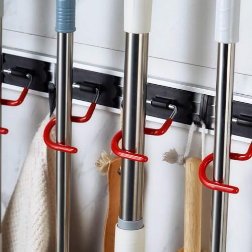 Wall Mounted Mop and Broom Holder