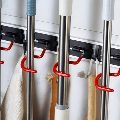 Wall Mounted Mop and Broom Holder