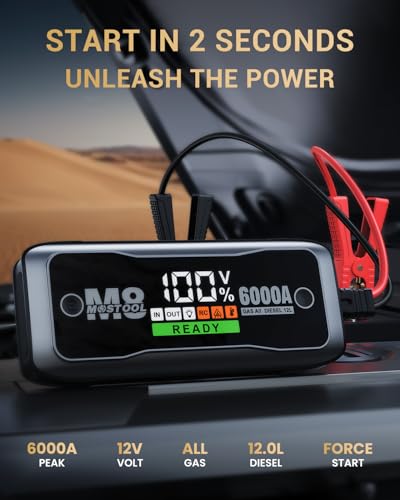 M8 6000A Car Battery Jump Starter