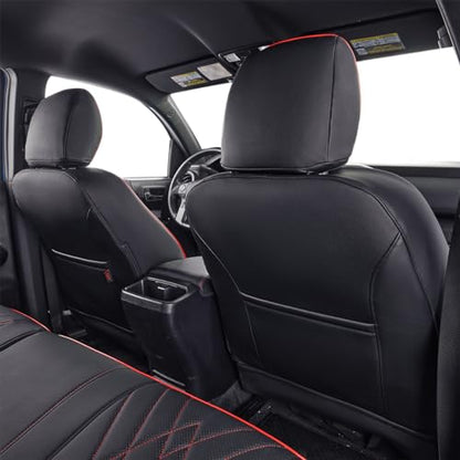 Custom Fit Tacoma Car Seat Covers for Toyota Tacoma 2016 2017 2018 2019 2020 2021 2022 2023 Access Cab