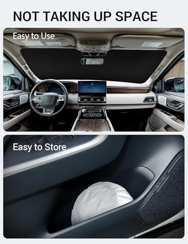 Custom Fit Car Windshield Sun Shade for 2018