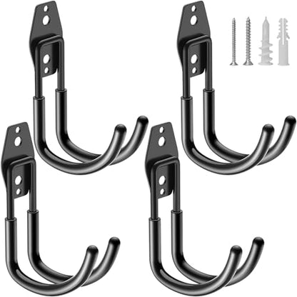 Heavy Duty Garage Hooks 4 Pack