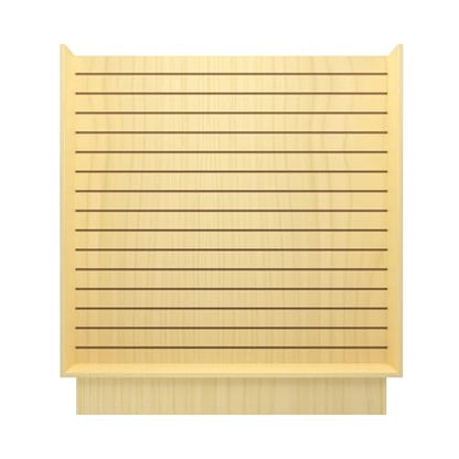 H Unit Slatwall Gondola Display 4 ft